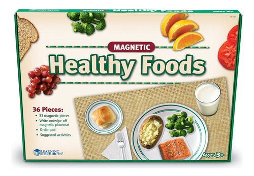 Alimentos Saludables Magnéticos 42 X 30 Cm Multicolor