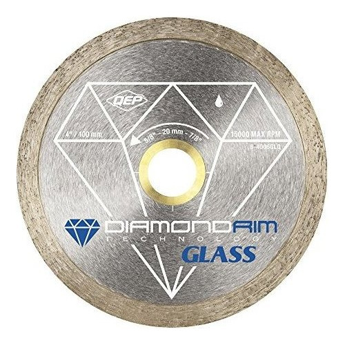 Rueda Corte Diamante Qep 6-4006glq Glass Series 4 Pulgadas S