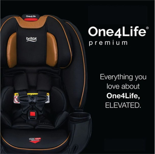 Silla De Auto Convertible One4life Clicktight Ace Black