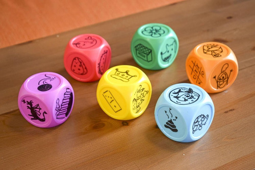 Juego De Mesa Dados Y Dibujo Draw And Roll Español Nuevo