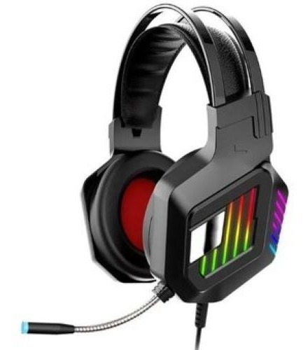 Audífonos Diadema Estéreo Gaming Micrófono Q-e8 Andowl Rgb 