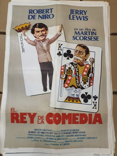  Afiche Cine Original 1165- El Rey De La Comedia- De Niro