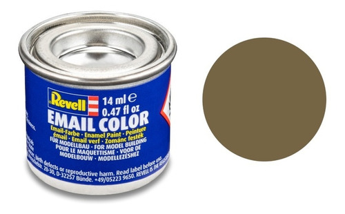 Revell Email Color 82 Tierra Oscura Mate 14ml Enamel Paint