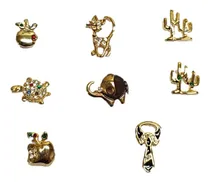 Comprar Prendedores Tipo Pin Enchapados En Oro. Cod.6