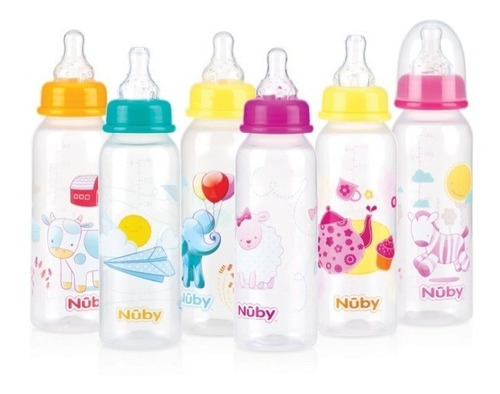 Tetero Nuby 8oz Bebes Niños Biberon