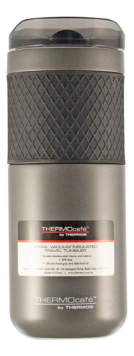 Termo Agua 0.45lt Acero Inoxidable Gris Thermos