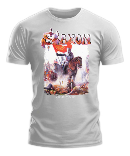 Polera Saxon Crusaders - Gustore
