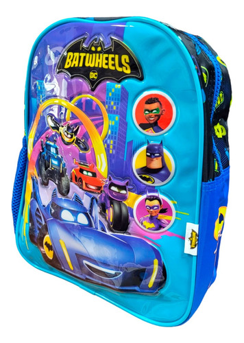 Mochila Batwheels Dc Infantil 12 P - Vamosajugar