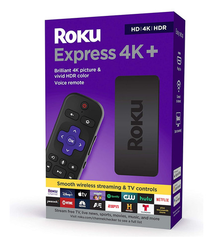 Roku Express 4k+ 2021 | Reproductor Multimedia En Streaming