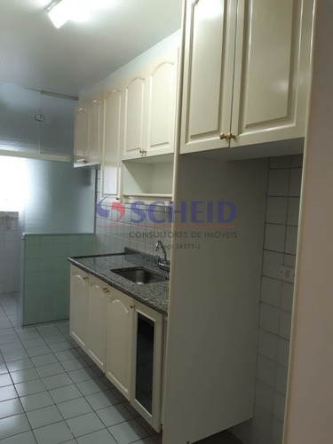 Ótimo Apto 2 Dorms 65m 2 Banheiros 1 Vaga Fixa Coberta Lazer Completo. - Mr74992