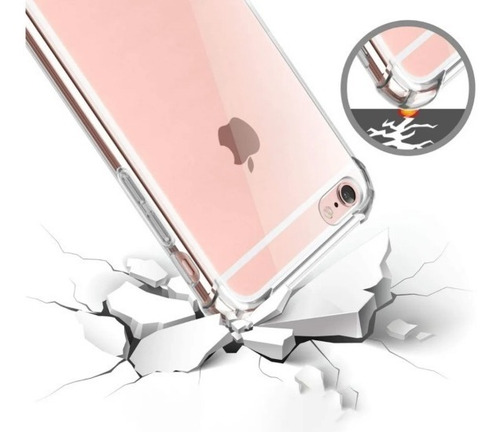 Carcasa Para iPhone 6/6s Transparente Marca Cofolk+ Mica