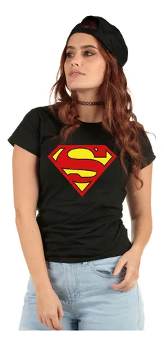Playera Para Mujer Superman Mod1 Meses sin intereses