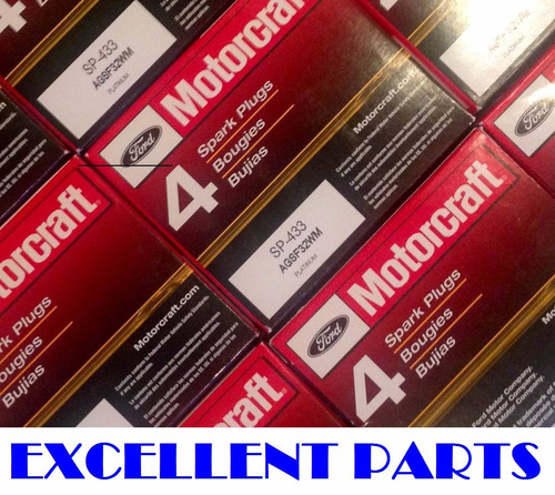 Ford Fusion & Escape 6 Bujías Originales Motorcraft Platinum