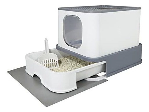 Caja De Arena Para Gatos Plegable Grande Rizzari