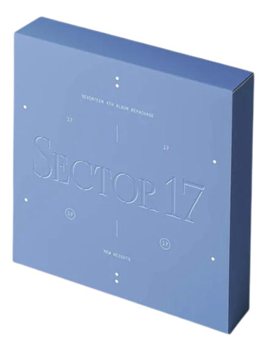Seventeen Album Oficial Sector 17 Versión New Heights (azul)
