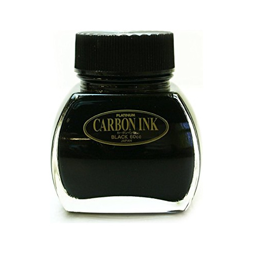 Tinta De Carbono Platinum 60ml - Negra