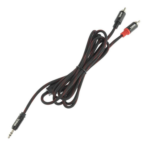 Cable Aux Ds18 Mini Plug 3.5 A Rca 1.8m Ofc Mallado Hq 6ft