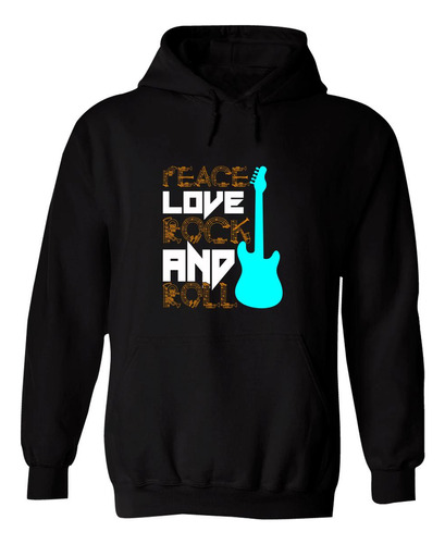 Sudadera Hombre  Hoodie Música Rock Guitarra 078