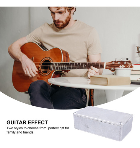 Caja De Aluminio, Caja De Metal, Caja De Pedal De Guitarra R