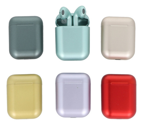 Auriculares Inalámbricos Inpods 12 Bluetooth 6 Colores Color Dorado