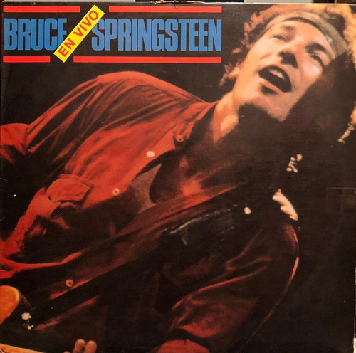 Disco Lp - Bruce Springsteen / En Vivo. Compilación (1989)