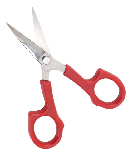 Tijeras Rojas Bordadas De Acero Inoxidable, 6 Unidades, Cómo