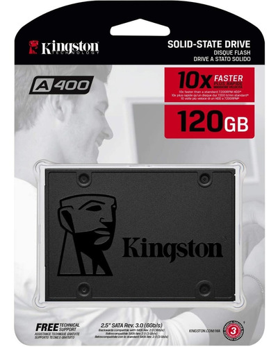 Disco Duro Solido Ssd 120gb Kingston Sata 