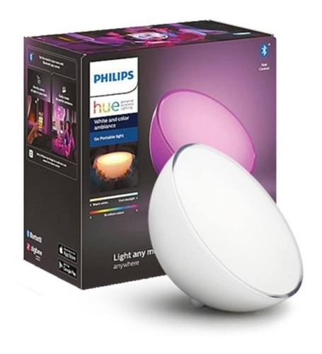 Philips Hue Go Lampara Portátil Led Blanco Y Color 