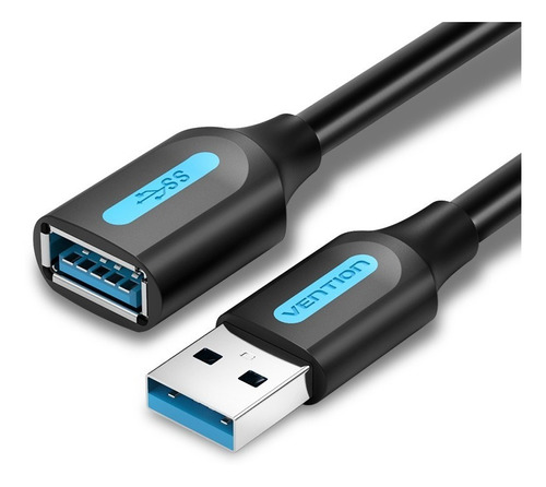 Extensor Usb 3.0 Alargue 1 Metro Macho A Hembra Vention