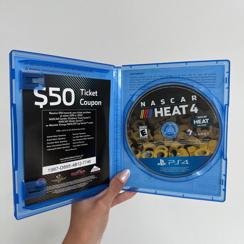 Nascar Heat 4 Ps4 Semi Novo Mídia Física (Recondicionado)