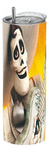 Termo Skinny Café 20 Oz De: Pelicula Coco #06