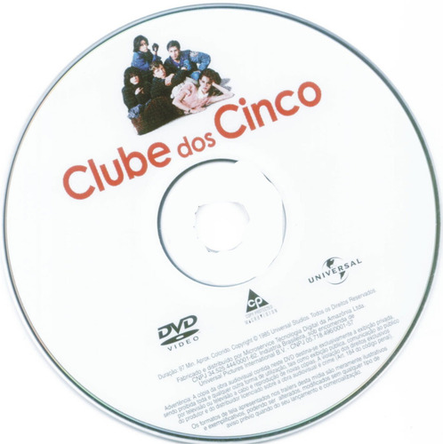 Clube Dos Cinco Dublado E Legendado John Hughes
