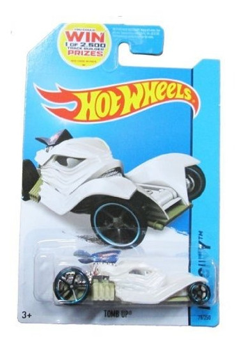 Coche Hot Wheels  Tomb Up  - Blanco