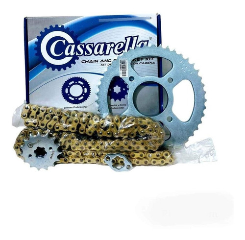 Kit Arrastre Gsxs/ 150 Relacion 45-15 Paso 428 X 132