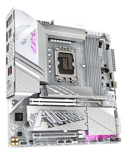 Gigabyte Z890m Aorus Elite Wifi7 Ice Motherboard - Admite In