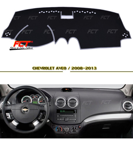 Cubre Tablero Premium/ Chevrolet Aveo / 2008 2009 2012 2013