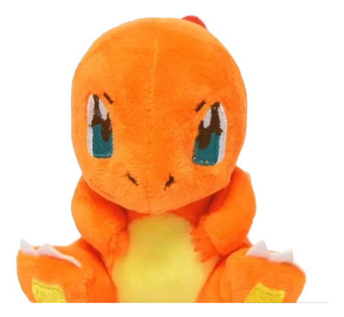 Boneco Pelúcia Pokémon Charmander Baby 12cm Antialérgico 