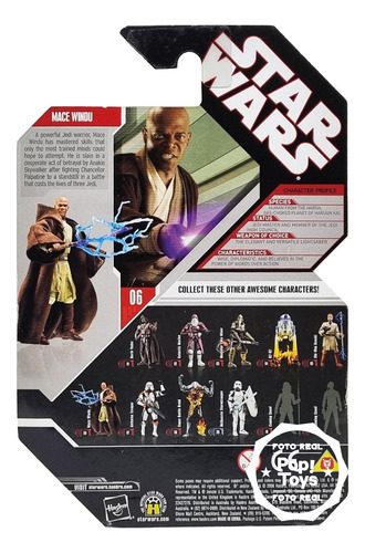Hasbro - Star Wars - 30th Anniversary - Mace Windu # 06 Ugh