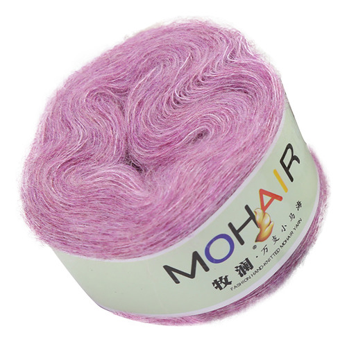 Bufanda F Soft De Mohair Para Tejer, Hilo De Lana, Para Bric