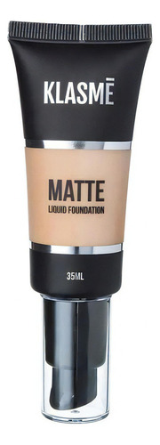 Base de maquiagem líquida Klasme Matte Liquid Foundation Matte Liquid Foundation Matte Liquid Foundation tom f002 - 35g