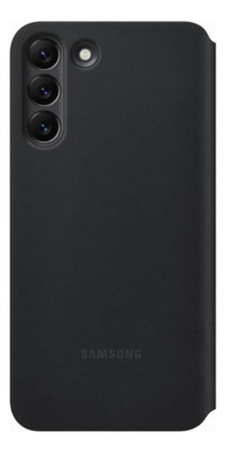 Capa Samsung Galaxy S22 Plus Smart Clear View Cor Preto Preto