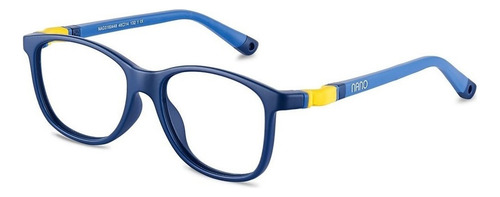 Armação Óculos Infantil Nano Vista Quest 3.0 Nao3160452 Azul Tamanho 50