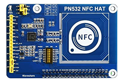 Sombrero Nfc Waveshare Pn532 Compatible Con Raspberry Pi Con