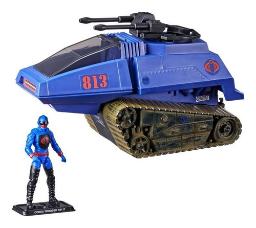 Gi Joe Cobra Hiss Iii Azul Retro Collection