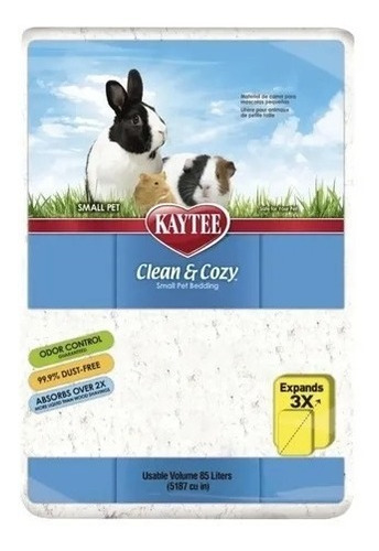 Kaytee Clean & Cozy Material De Cama Mascota Pequeña 49.2 L