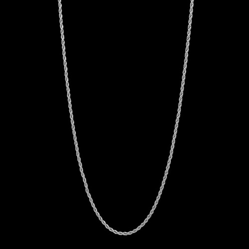 Conjunto Cordão Baiano E Pulseira Masculino Cj-13 Aço Inox Cor Prateado