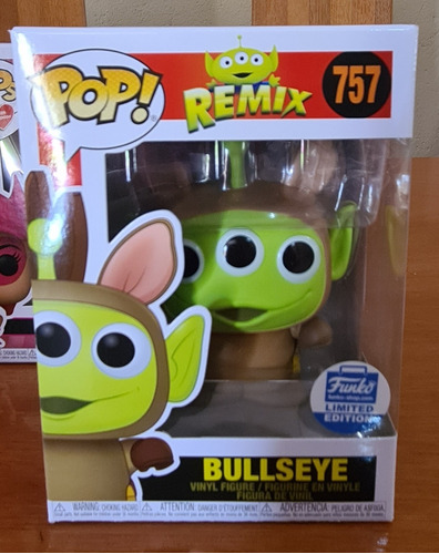 Funko Pop Remix Bullseye 757, Exclusivo Funko Shop