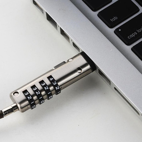 Candado De Cable De Seguridad Usb Para Computadora Portátil