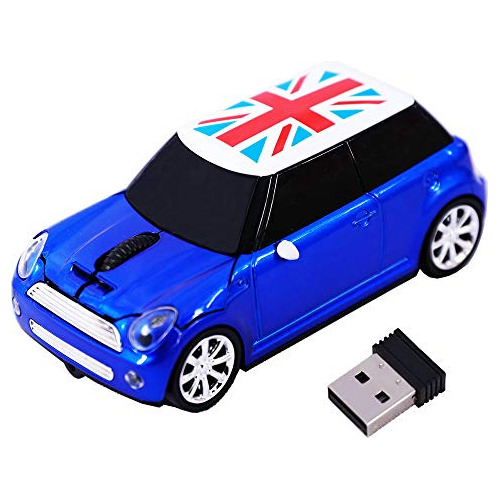 Cool Style Car Wireless Mouse Ergonómico Usb Gaming Ra...