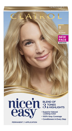 Clairol Nice'n Easy - Tinte Permanente Para El Cabello, Colo